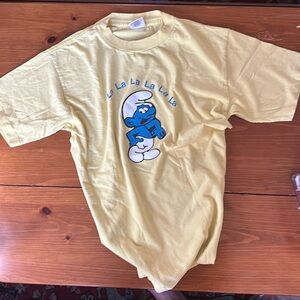 90s vintage Smurf T-shirt medium